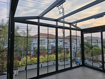 รับสร้างGlass House - ช่างติดตั้งกระจกอลูมิเนียมบางแค - ช่างหมีกระจกอลูมิเนียม